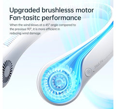 Portable Neck Fan, Hands Free Bladeless Fan