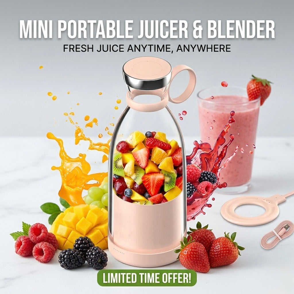 Portable Mini Blender for Fresh Juice